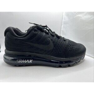 NIKE AIR MAX 2017 "TRIPLE BLACK" 849559-004 Men’s Size 7 Damaged Box